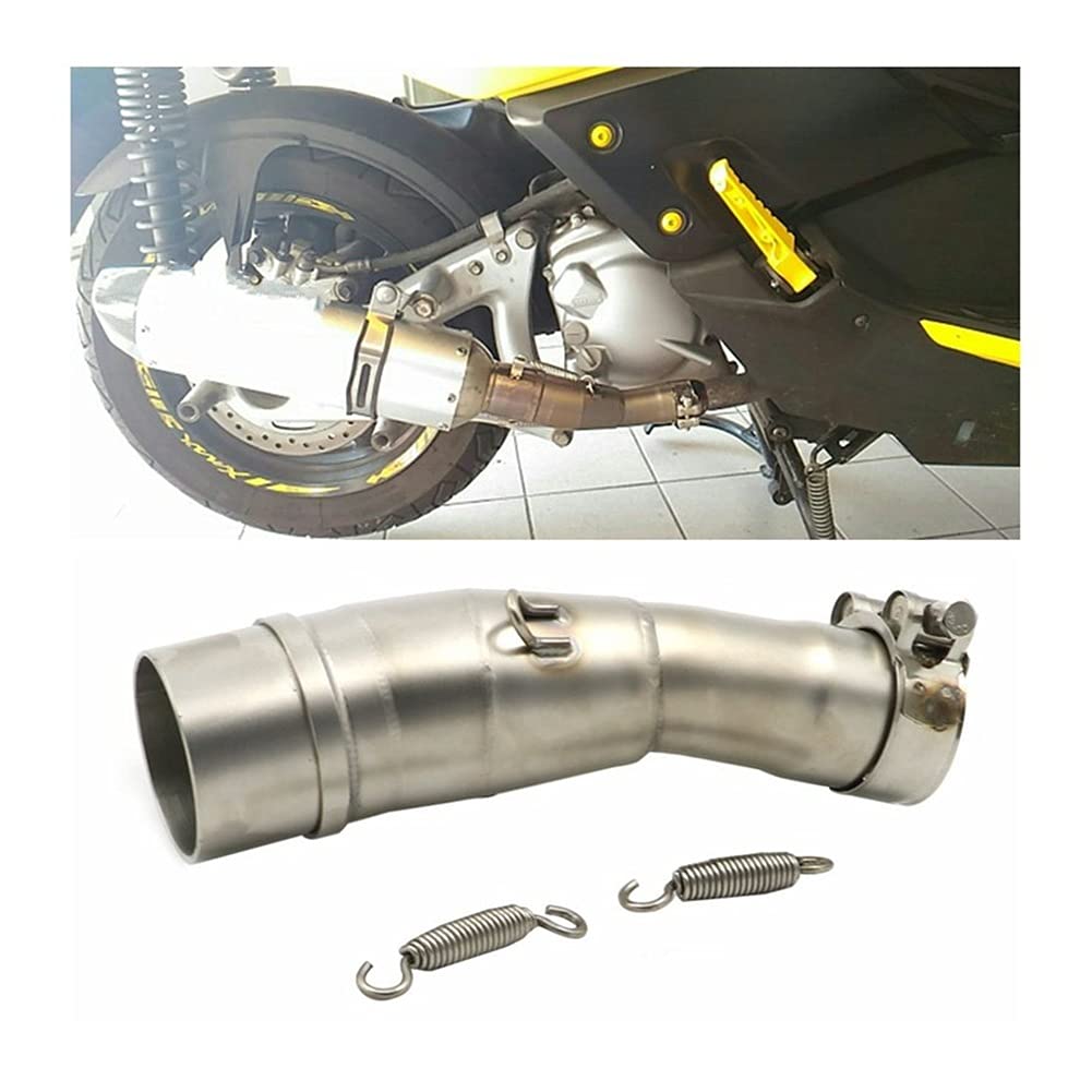 Moto Silenciador Escape Silenciador Escape para Yamaha para Xmax para X-MAX 250 300 400 XMAX250 2017 2018 Tubo Escape Deslizante Modificado Motocicleta Moto Escape Tubo