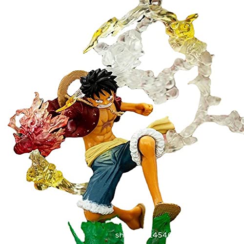 Portrait d'un Morceau D'amine De Pirates PVC Figure Monkey D. Luffy Figure Action De Collection Figure Figure Meilleur Cadeau pour Enfants Adultes Et Fans D'anime Cover