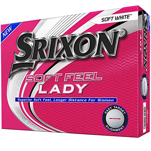 Srixon Soft Feel Lady White - Dozzina di Palline