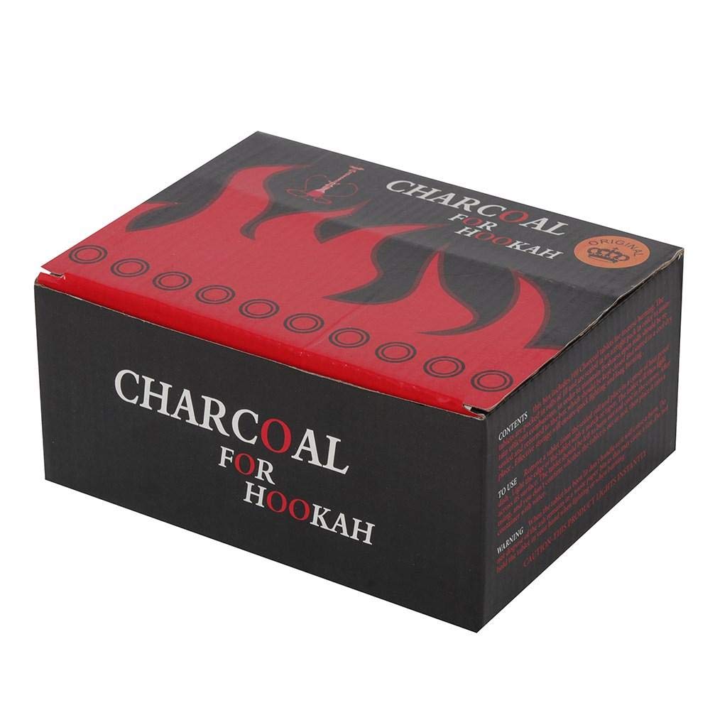 Premium Charcoal Discs - (Set of 100) - Individually Wrapped 10 Packs x 10 Discs - Ultimate Choice for Burning Resins, Herbal Blends & Loose Incense