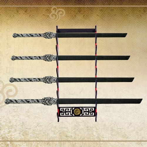 Porte-épée Katana pour décorer votre salon style samouraï asiatique - 8