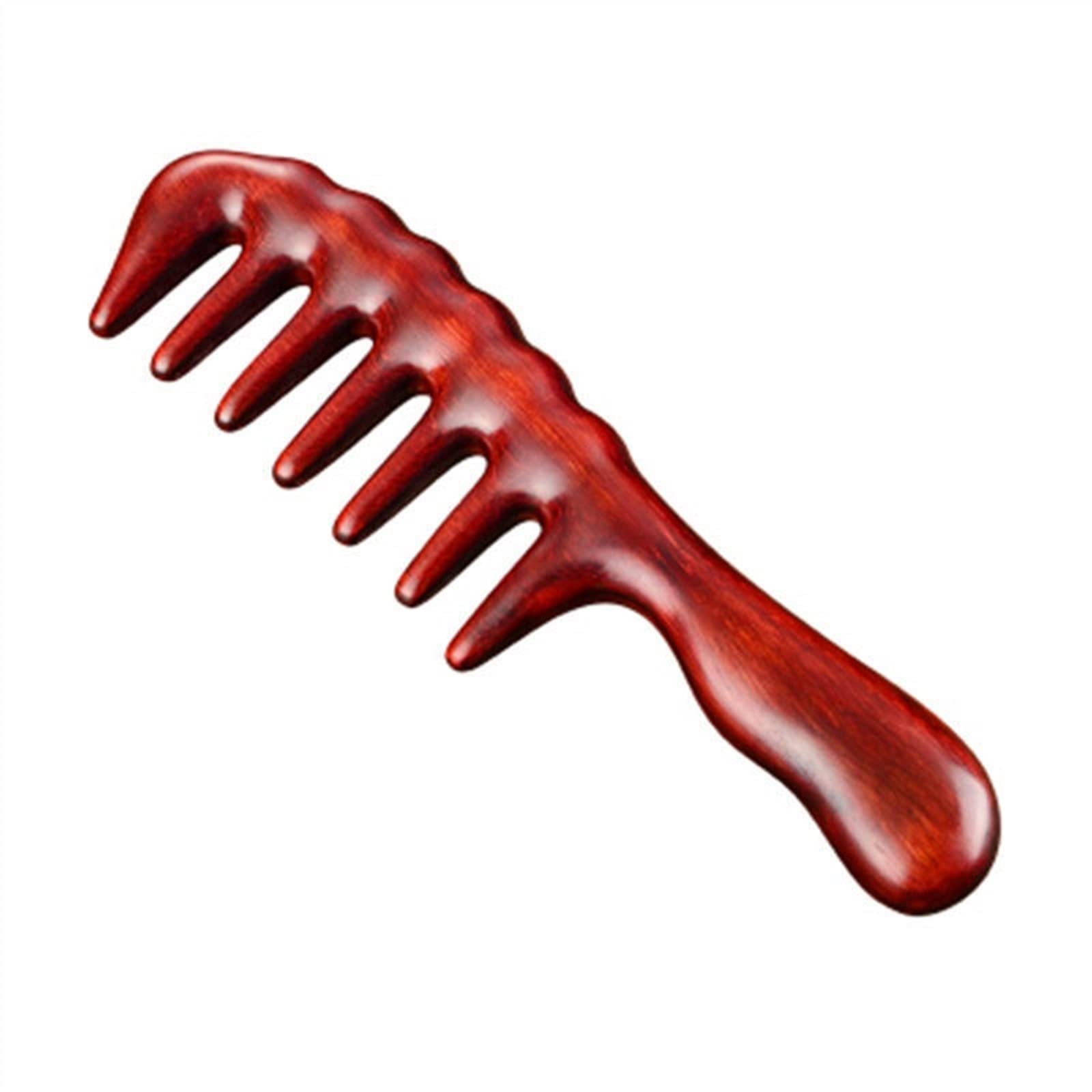 Peigne à dents larges pour démêler les cheveux bouclés sans douleur