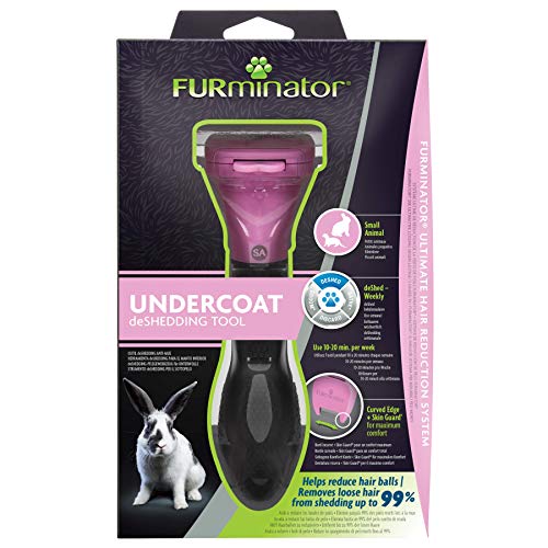 Furminator Undercoat Deshedding Tool for Small Animal, One Size