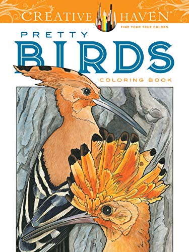 Image of Creative Haven Pretty Birds Coloring Book