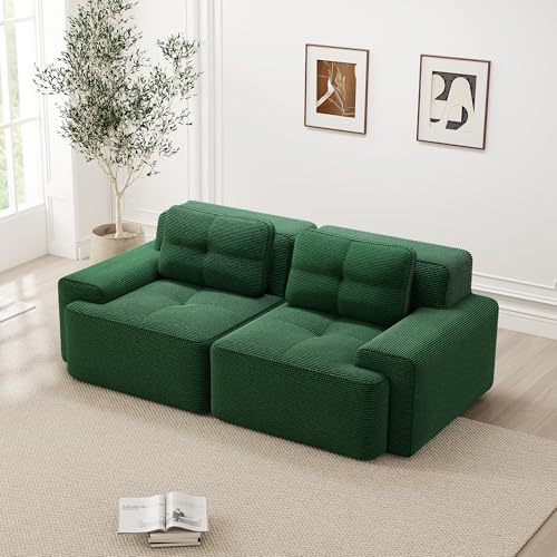 3. Design modulare a L con ottomano – combinabile in modo flessibile. I singoli moduli possono essere disposti ed estesi liberamente: come divano angolare a forma di L, grande divano lounge o divano letto. Si adatta in modo flessibile al soggiorno, all'appartamento o agli spazi aperti.