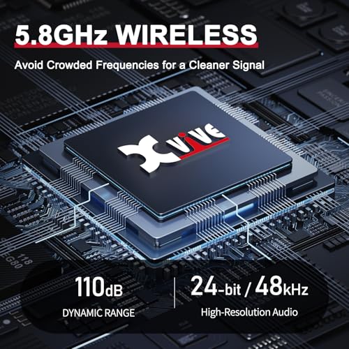 Image of Xvive U45 Wireless in-Ear Monitor System with 5.8GHz Transmitter and Receiver
