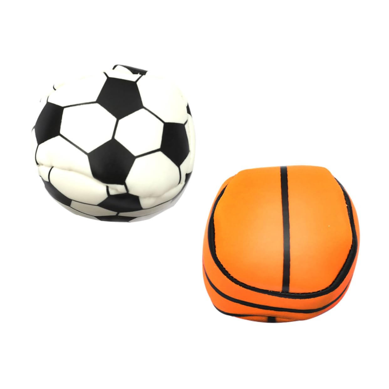 HEMOTON Child-Friendly Handmade Leather Sandbags 12pcs Basketball Soccer Toys Great for Physical Coordination