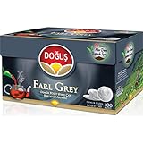  Dogus Earl Grey 100 Pads Beutel Schwarztee 320g - Türkischer schwarzer Tee Vorratspackung