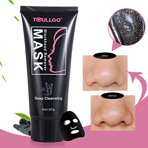 Charcoal Mask, Black Mask, Peel Off Mask, Charcoal peel off mask, Purifying Face Mask, Deep Cleaning Black Mask Remove Blackheads/Skin Oil/Dead Skin/Acne Skin and Nose Care (1)