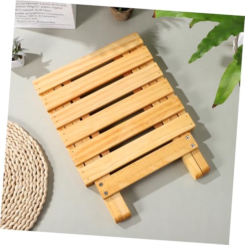 Table pliante en bois portable pieds stables et structure légère