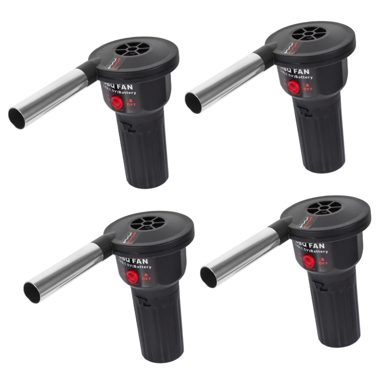 Souffleur d'air portatif pour barbecue pour allumer facilement le charbon