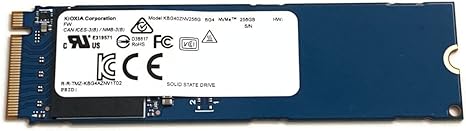 KIOXIA SSD 256GB BG4 M.2 2280 NVMe PCIe Gen3 x4 KBG40ZNV256G L57447 ...
