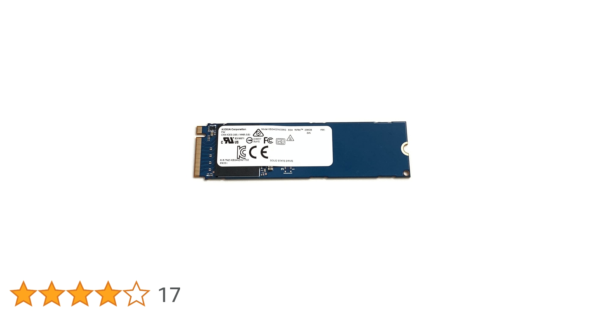 内蔵型SSD KIOXIA B66 256GB M.2 SSD Amazon | 66 BTB Kioxia 内蔵SSD 256GB BG4 PCIe Gen3 x4 NVMe M