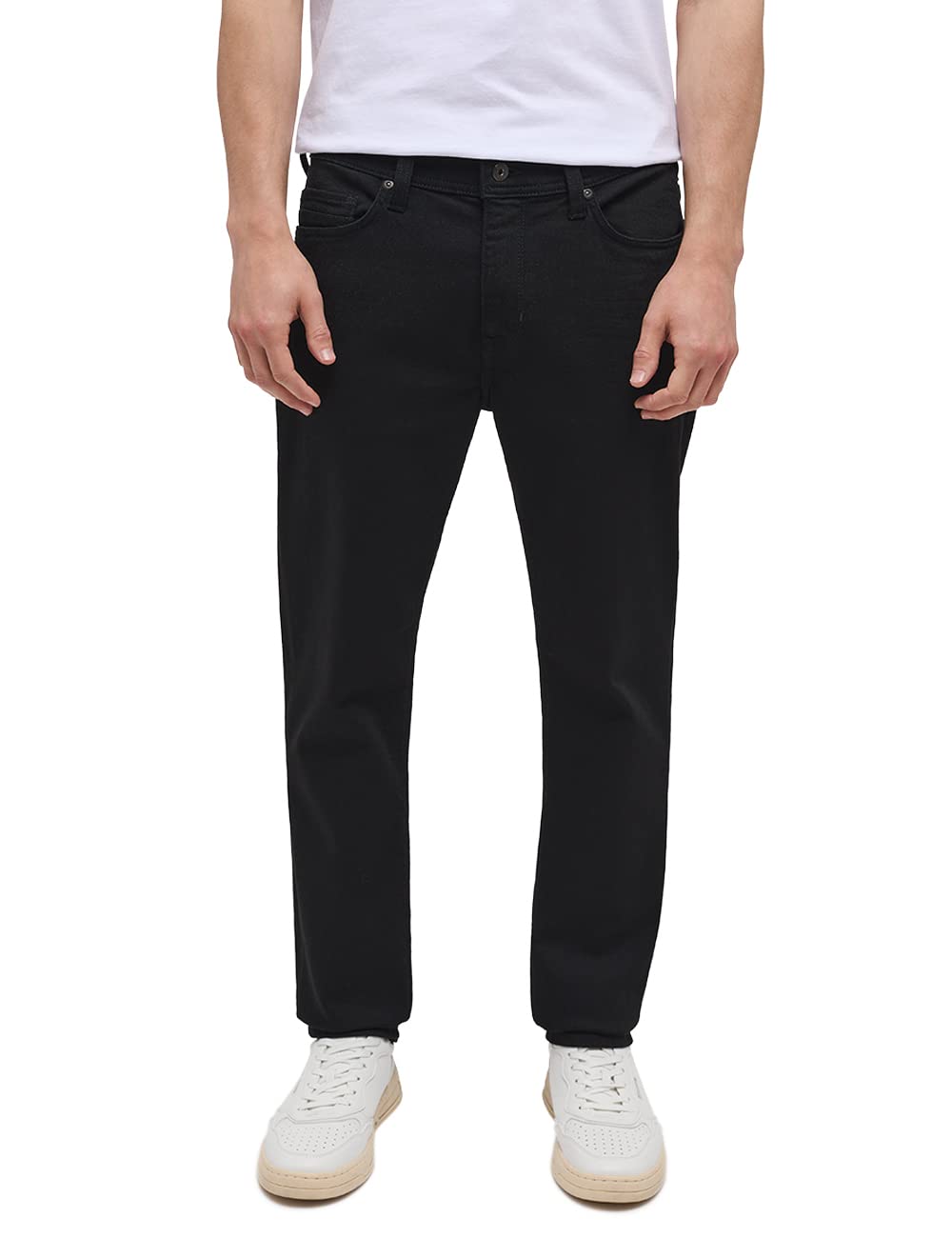 MUSTANG Men's Style Vegas Slim Jeans, Jet Black 906, 29 W/32 L