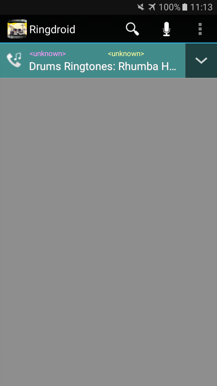 Drums Ringtones App on Amazon Appstore