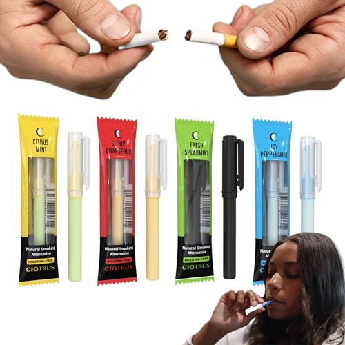 Cigtrus Quit Smoking Smokeless Inhaler – Natural, Nicotine-Free, Vaporless &