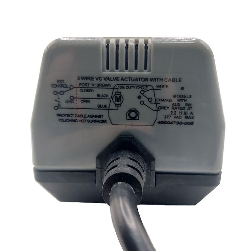 Siłownik zaworu z napędem silnikowym VC6013 Trzy linie, dwa elementy sterujące/VC4013, jedno sterowanie 2-drogowy 3-drogowy siłownik elektryczny 220VAC,Zapobiega wyciekom(VC4013)