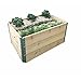 Produktbild 4X Palettenrahmen Aufsatzrahmen Hochbeet Gartenbeet Stapelrahmen Europalette 120 x 80 cm