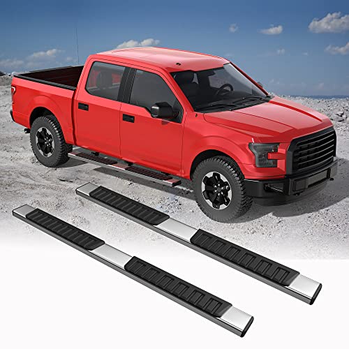 Estribos MOSTPLUS 6 pulgadas compatibles Ford F-150, F-250, F-350 miniatura 3