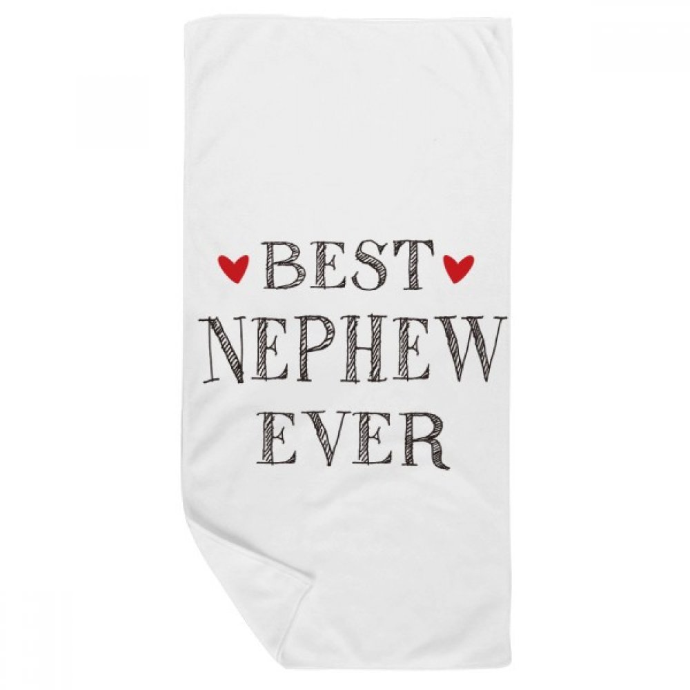Serviette Neveu originale 35x70 cm multicolorée pour lui faire plaisir au quotidien