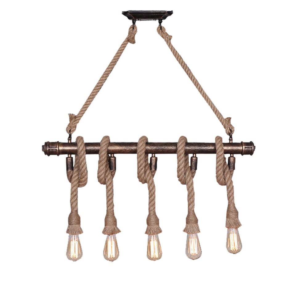 Lampe suspendue de plafond E27 style ferme et décoration vintage pour bar