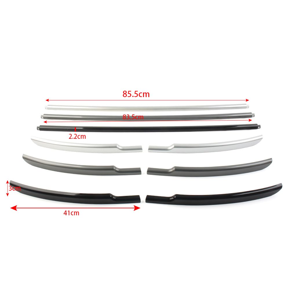 Amazon.com: FSFY Automotive Bumper Molding, Front Bumper Exterior 
