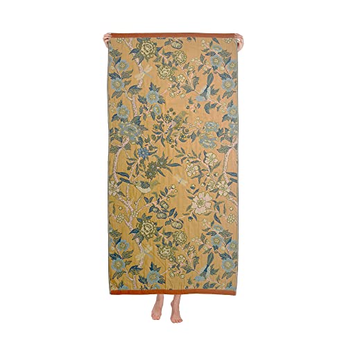 Ehawlife Luxury Cotton Oversized Bath Sheet, 30 X 60 Inch Jacquard Bath Towel For Adults cover