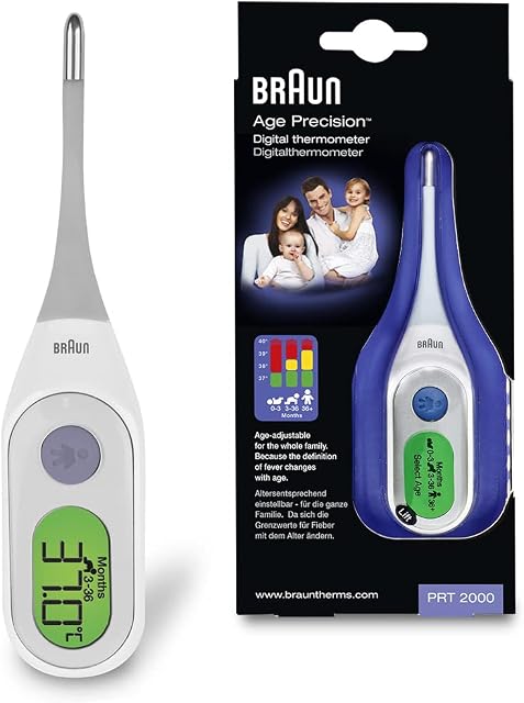Braun Digital StickThermometer with Age Precision, PRT2000