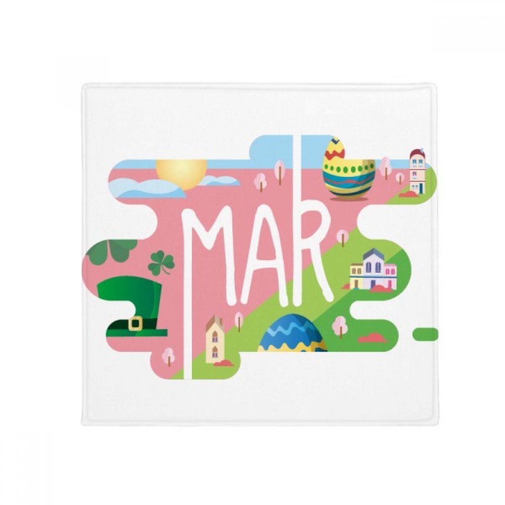 Tapis de sol illustration mars multicolore, une idée cadeau originale pour la maison