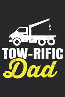 Tow Truck Driver Dad Father Towing Car Pickup Wrecker Gift Good: Daily Planner Notepad To Do Schedule, Medium 6x9 Inches, 120 Pages, Printed Cover