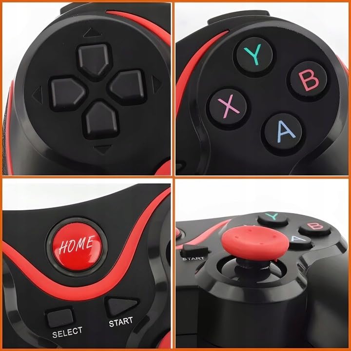 Retoo Controller per Telefono Bluetooth, Controller Smartphone Android/iOS con Batteria da 400 mAh e raggio di 10 m, Gamepad wireless per PC, Smartphone, Xbox, Android, Windows, Tablet