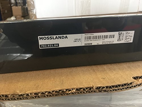 Ikea Modern Picture Ledge Floating Shelf 45.25 Inch Black #TOP4