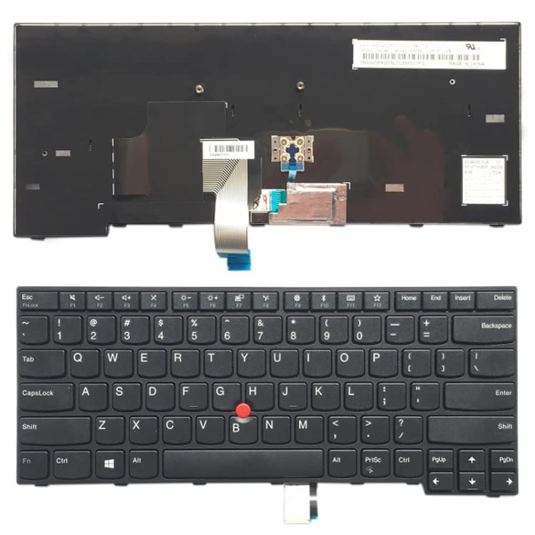 Clavier portable Lenovo Thinkpad E470 E475 US anglais 01AX040