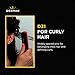 Denman Free Flow Wide Spaced Pins 7 Row Hair Styling Brush - 3-in-1 Styling Tool for Creating Volume, Detangling Thick Hair and Defining Curls, D31