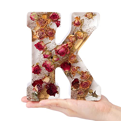 Image of LET'S RESIN Large Letter Molds for Resin, 6 inch 3D Alphabet Silicone Molds for Epoxy Resin Art, Big Capital Letter Resin Molds A to Z for Home Decoration,Party Decoration,Art Craft Ornaments (K)