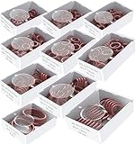 Round Silicone O Ring Kit - Metric Orings 70Shore A Hardness,-22°F to 392°F Range,Sealing Performance Better Than Nitrile Rubber O-Rings, Automotive,Kitchen,Valve,Cylinder,Plumbing Repair 351Only