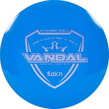 Dynamic Discs Fuzion Vandal Fairway Driver Golf Disc [Colors Will Vary]