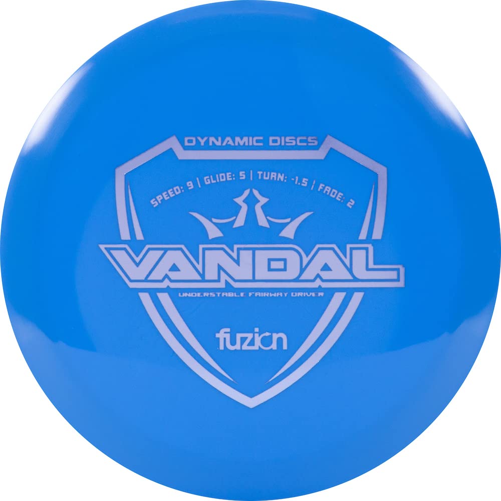 Dynamic Discs Fuzion Vandal Fairway Driver Golf Disc [Colors Will Vary] - 170-172g