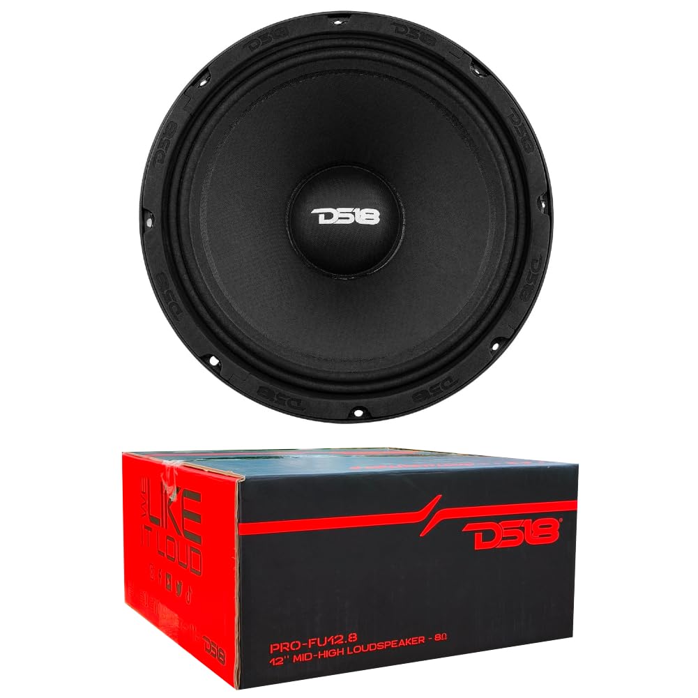 1 PRO-FU12.8 woofer midrange da 30 cm 300 mm 12", 600 watt rms e 1200 watt max, impedenza 8 ohm, sensibilità 97,7 db, per casa o in cassa, 1 pezzo