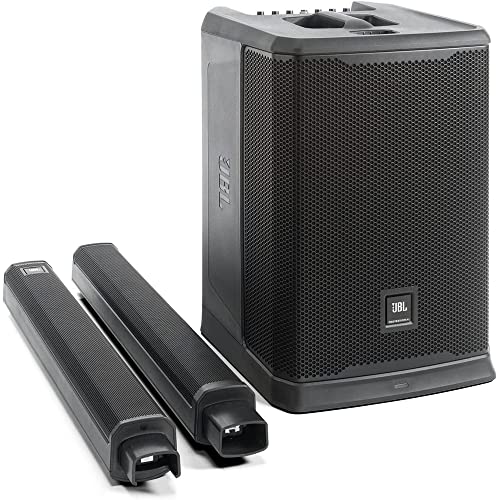 Jbl Prx One All-In-One Powered Column Array Pa System With Mixer And Dsp Bundle With Superlux Tm58 Dynamic Vocal Mic And 20" Xlr-Xlr Cable #TOP3
