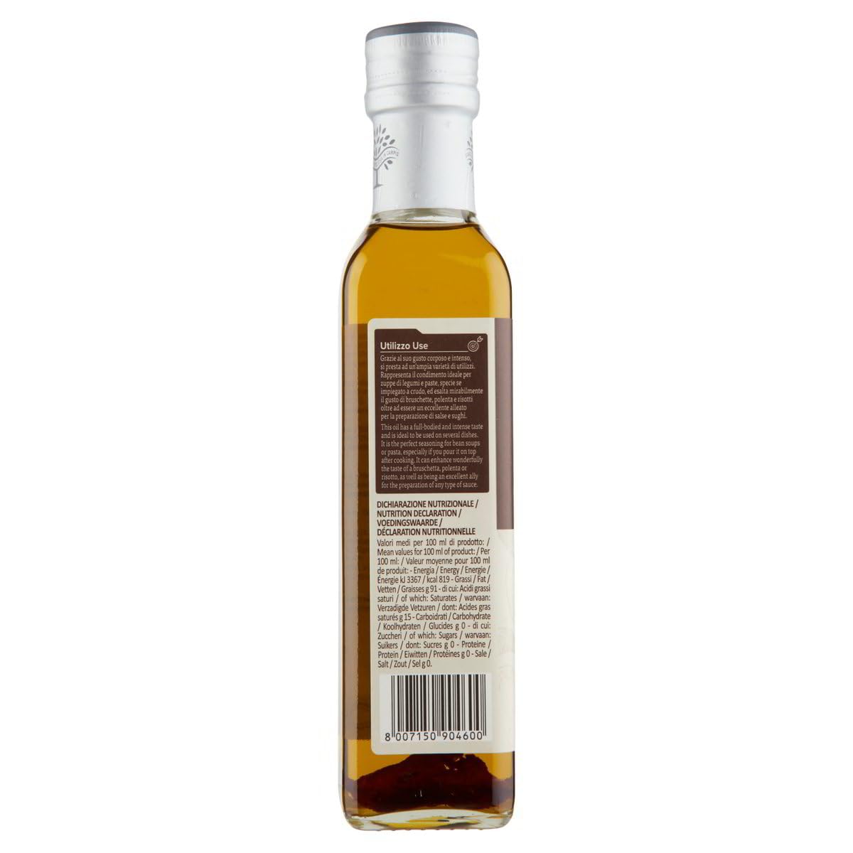 Olitalia Olio Condimento a Base di olio extra vergine di oliva all'aroma di funghi porcini, Extra Natives Olivenöl Porcini -Steinpilz geschmack 3x 250ml + Italian Gourmet polpa 400g