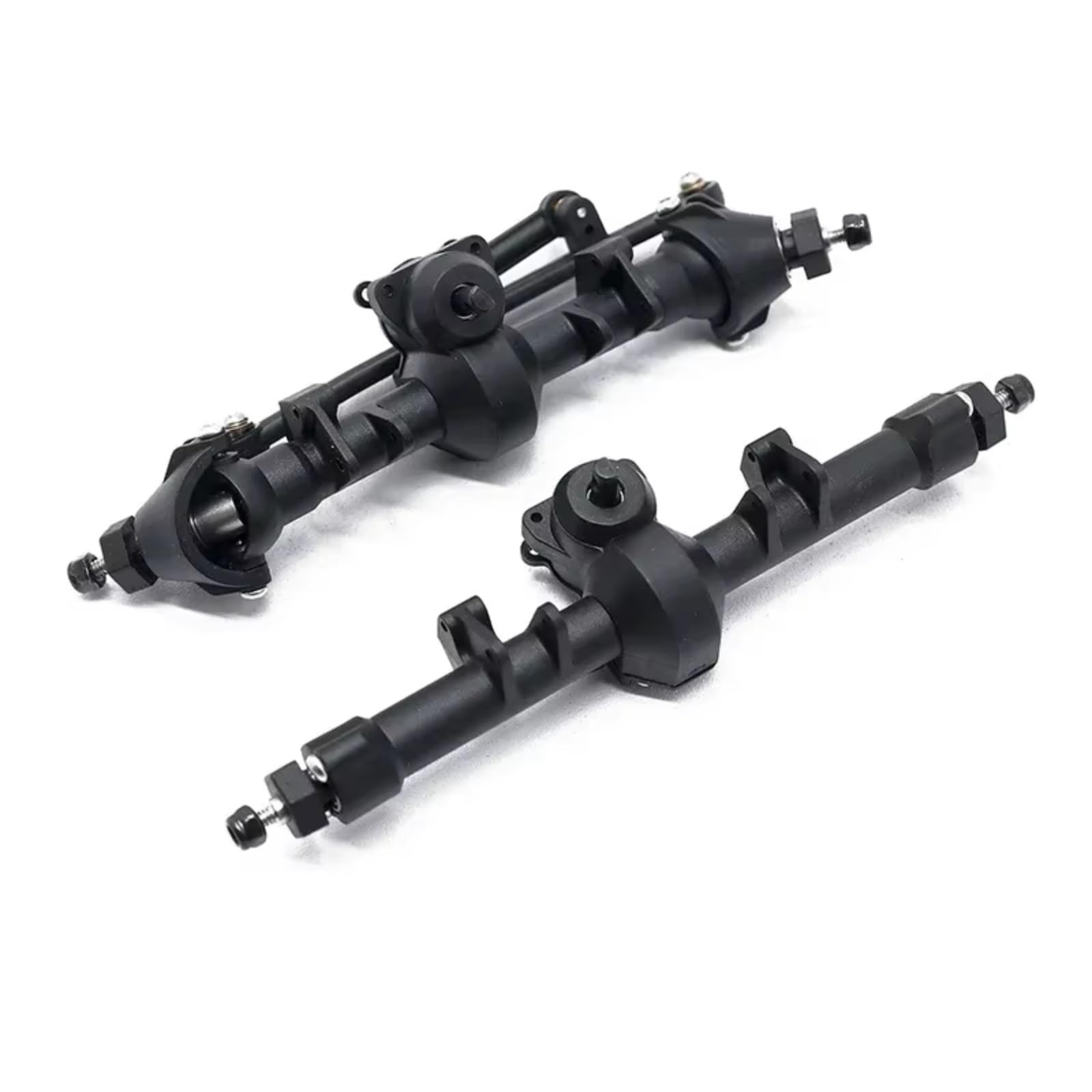 Compatible con Axial para SCX24 para Gladiator para Bronco C10 para Deadbolt 1/24 Juego Completo De Ejes Portal Delantero Y Trasero para Coche RC Crawler Piezas