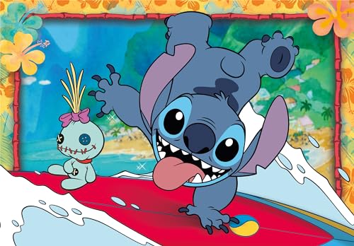 CLEMENTONI 2x20 pièces Stitch - vue 2