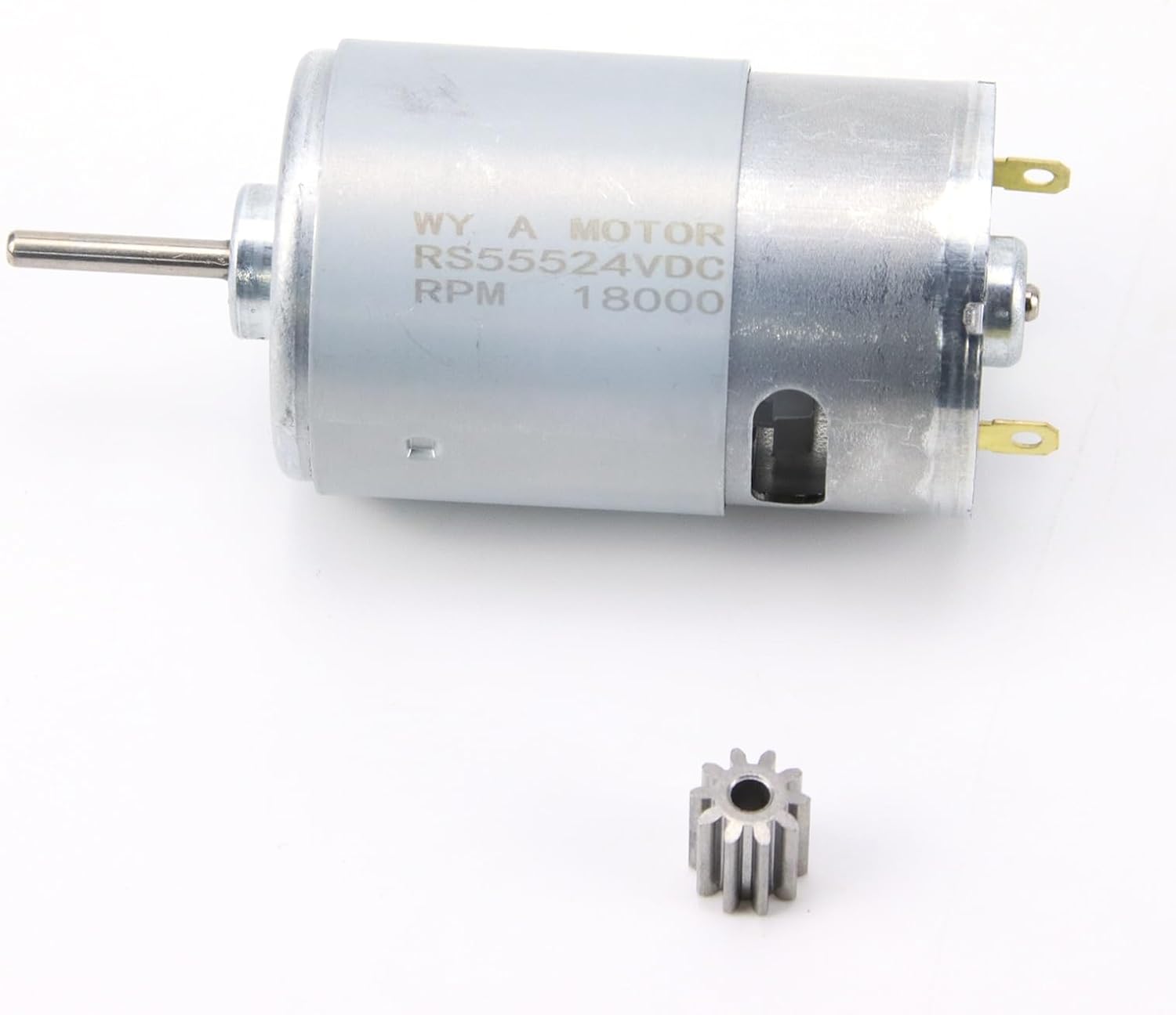 18000/20000 RPM Metal DL 555-C 24V 200W Motors for Children Electric Car DL 555-C 24V High Speed High Power 9/10T (Color : 555 24V 20000 9T, Size : 1)