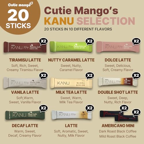CUTIE MANGO Korean Coffee Sampler