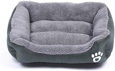 Cama para Perro Pequeño Cuadrada 40cm Lavable
