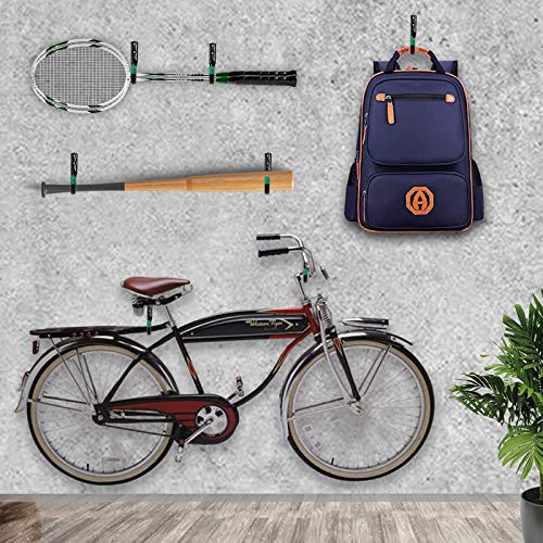 Vecelo Heavy Duty Garage Storage Hooks,J Utility Garage Wall Hooks For Hanging, Universal Wall Mounted Hanging Hooks 6 Pack #TOP4