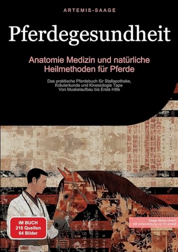 Pferdegesundheit: Anatomie, Medizin und natürliche Heilmethoden für Pferde: Das praktische Pferdebuch für Stallapotheke, Kräuterkunde und Kinesiologie Tape - Von Muskelaufbau bis Erste Hilfe