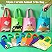 Imagen de 12 Piezas Animales Del Bosque Bolsa Tela Tote Bag Tela Regalo Cumpleaños Niños Lindos Estampados De Animales Adecuado Para Compras Escuela Vida Diaria Bolsos De Animale La Selva