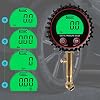 Digital Tire Pressure Gauge 255 PSI, Heavy Duty Accurate Tire Gauge 4 Settings for Car, Motorcycle, SUV, Bike Tires (PG-06)